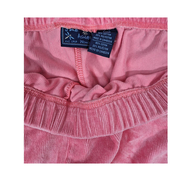 Y2K Pink Velour Track Pants, Barbiecore 3X - Picture 4 of 7